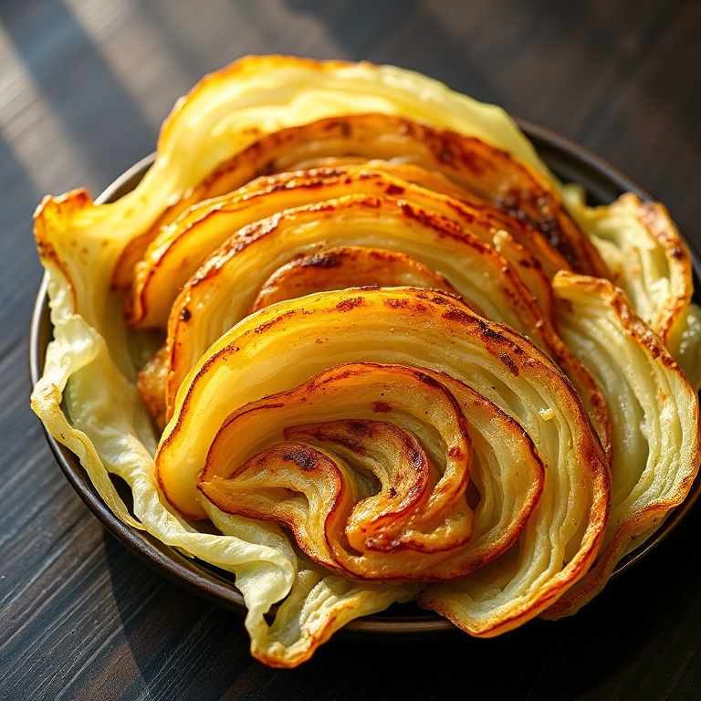easy oven roasted garlic cabbage steaks