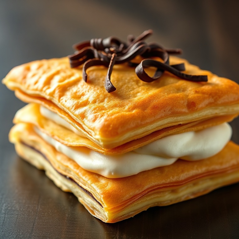 easy puff pastry cannoli