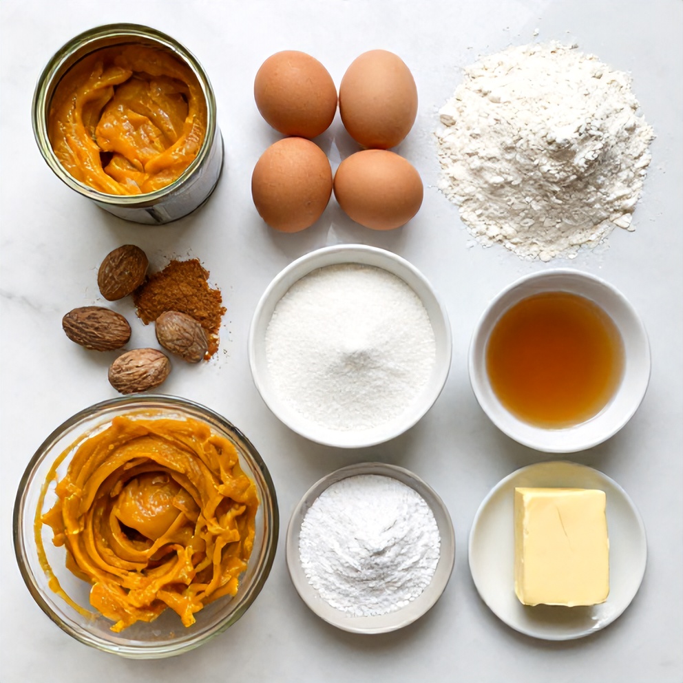 Pumpkin Roll Ingredients