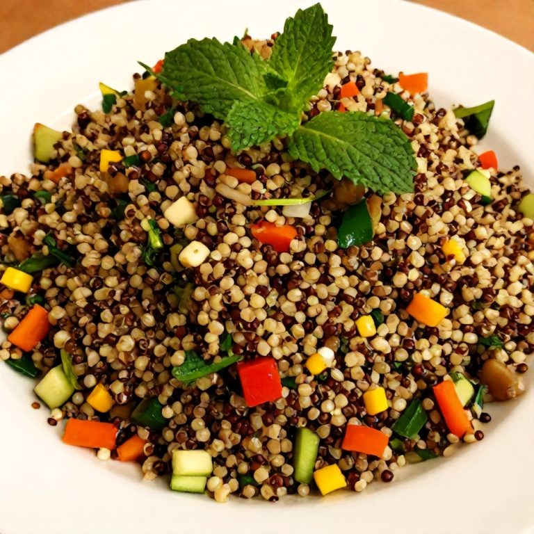 Easy Quinoa Tabbouleh Salad