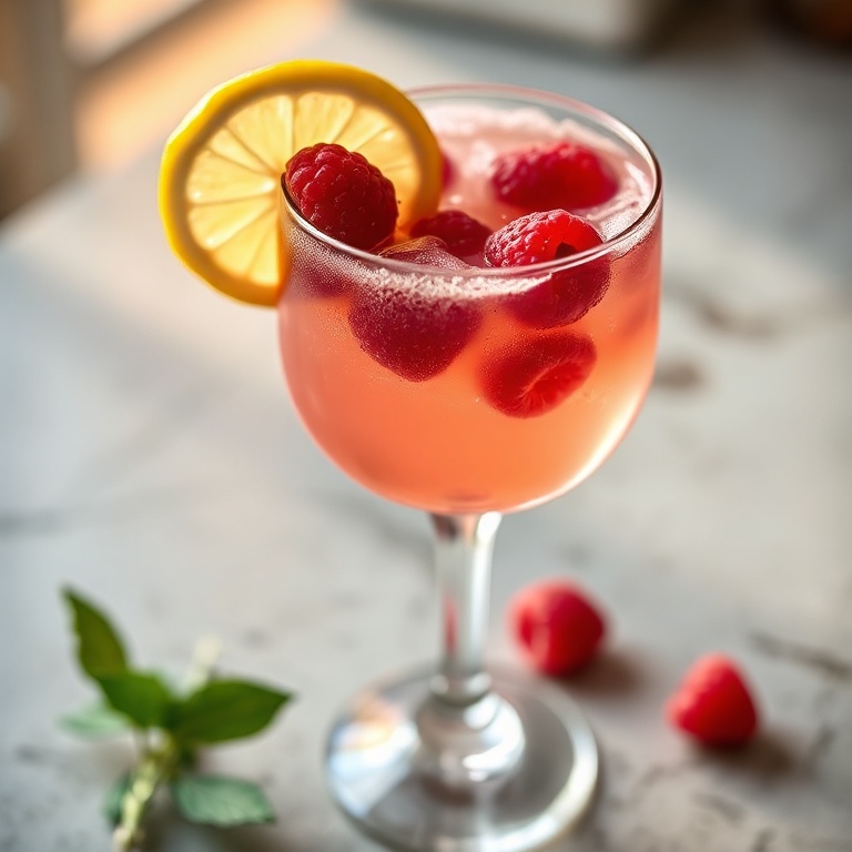 Easy Raspberry Moscato