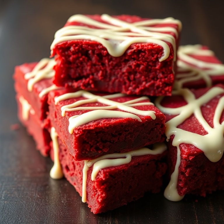 Easy Red Velvet Brownies