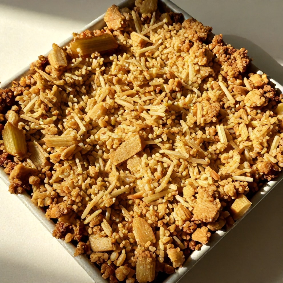 Easy Rhubarb Crisp