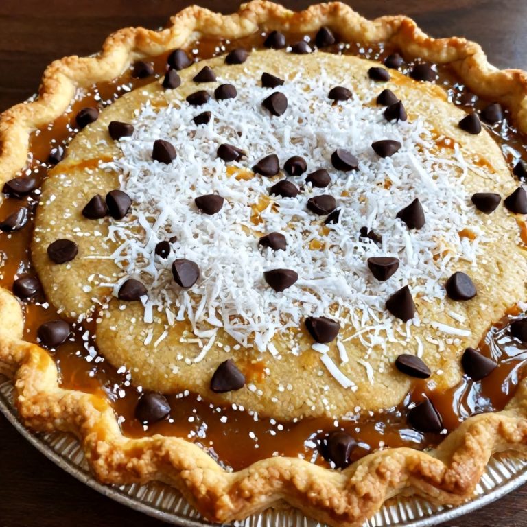 Samoa Cookie Pie