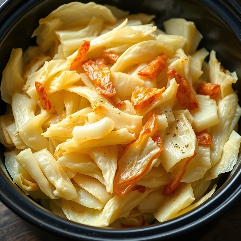 easy slow cooker cabbage