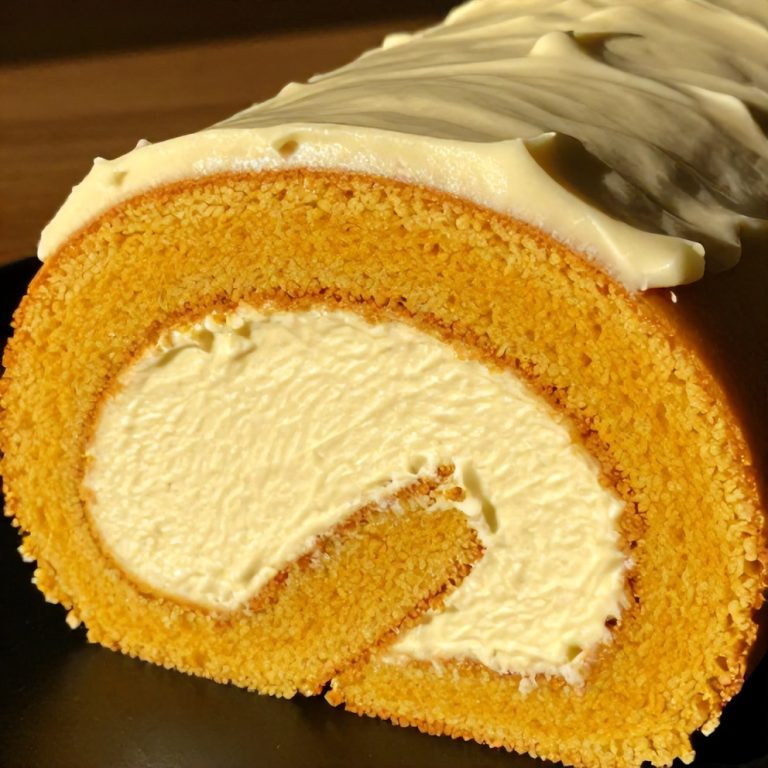 Easy Spiced Pumpkin Roll