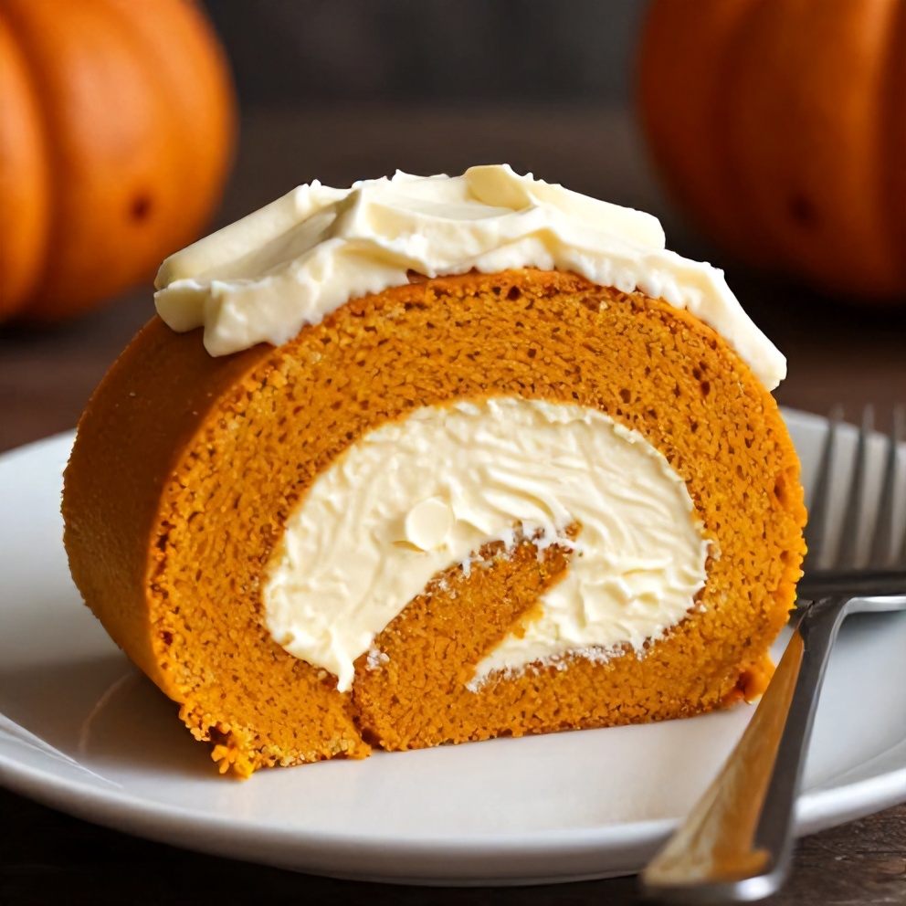 Easy Spiced Pumpkin Roll Final