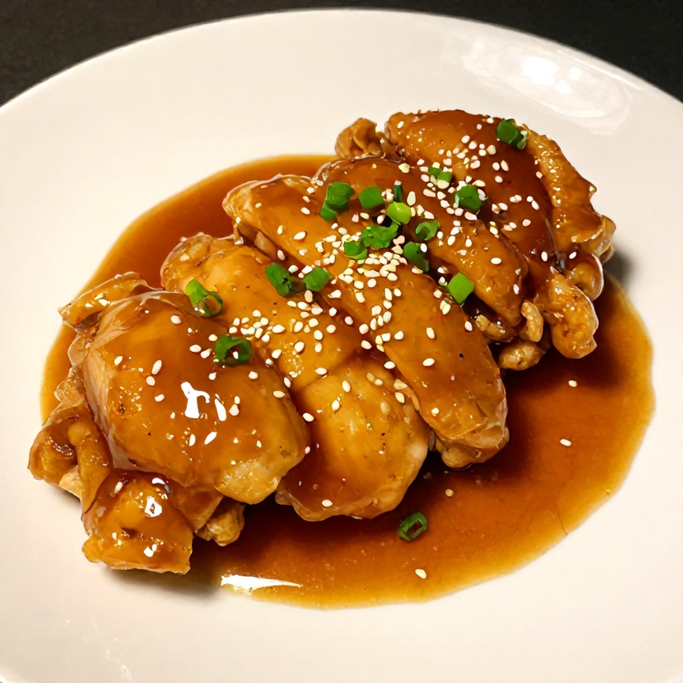 Easy Spicy Honey Soy Sauce on chicken