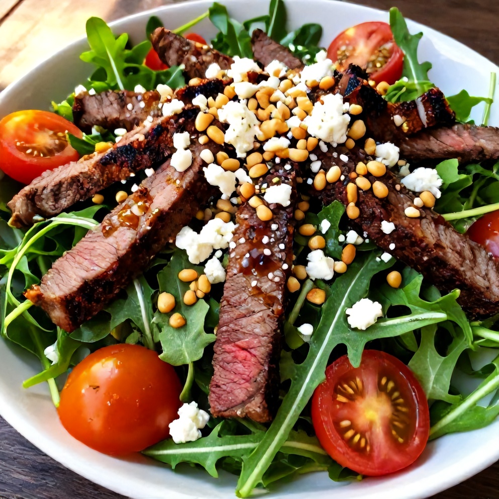 Steak and Arugula Salad