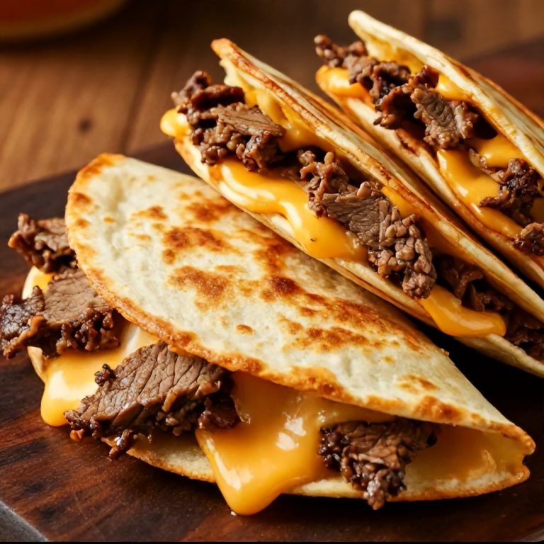 Easy Steak Cheese Quesadillas