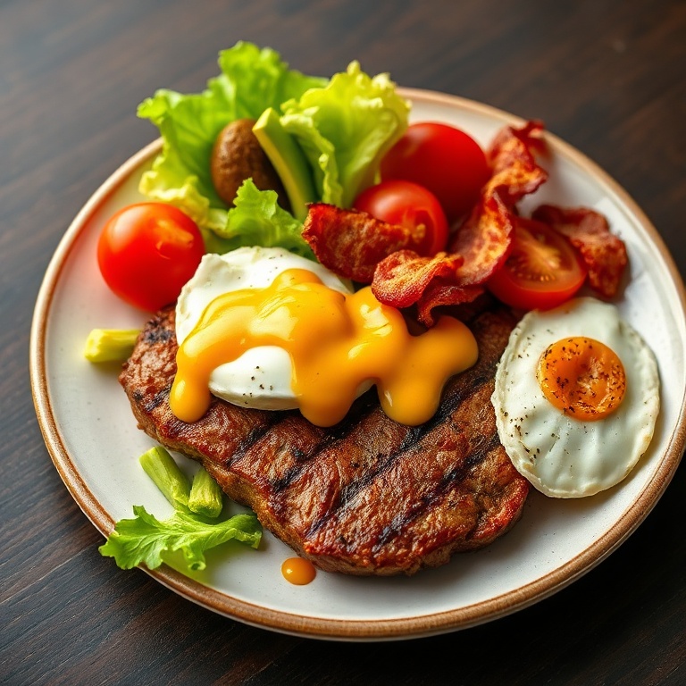 easy steak cobb salad