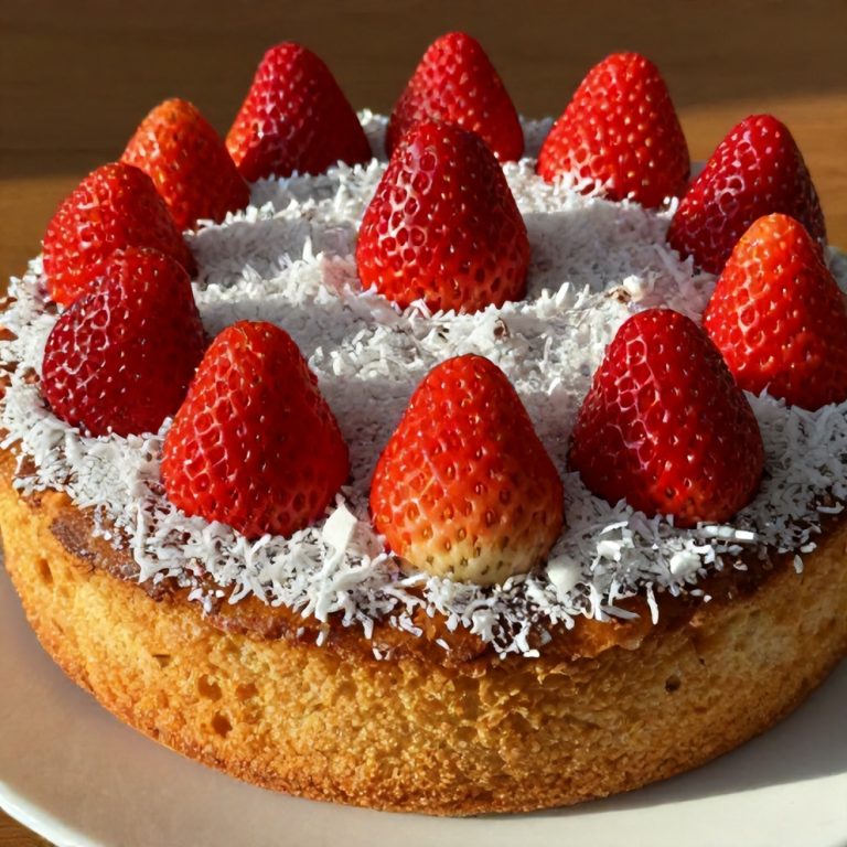 Easy Strawberry Earthquake Cake