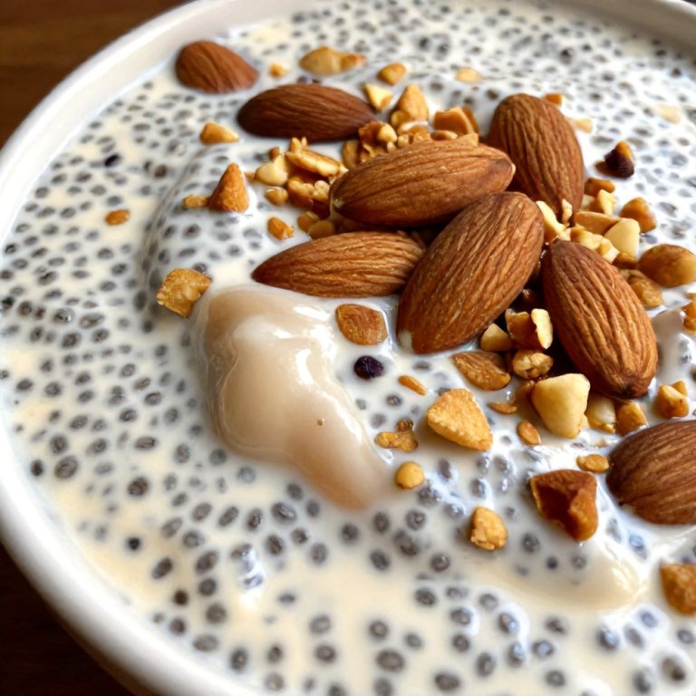 Easy Summer Peach Chia Pudding