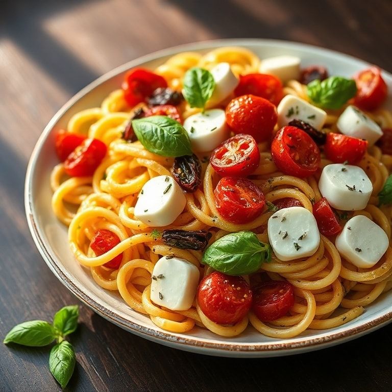 easy sun dried tomato pasta salad
