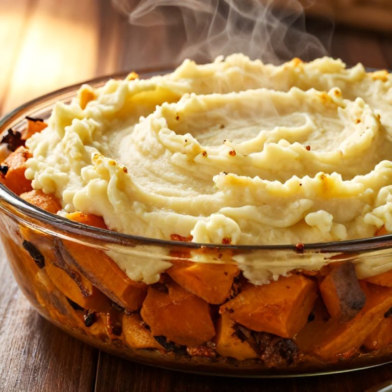 Easy Sweet Potato Shepherd's Pie