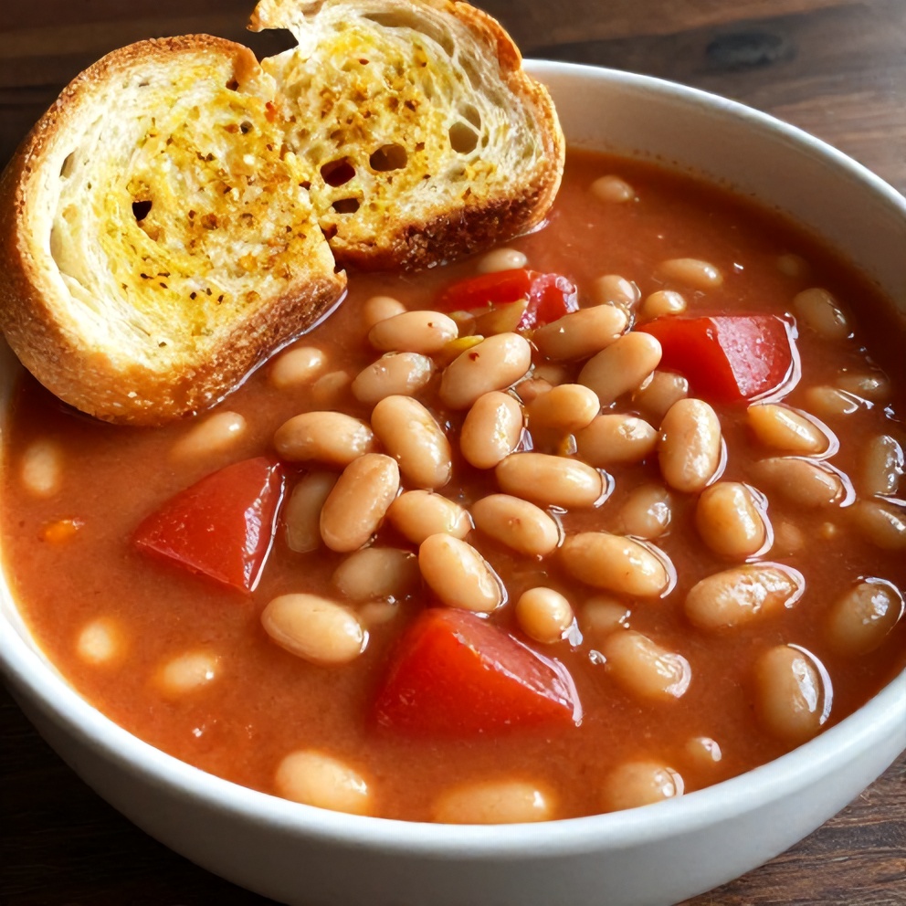 Easy Tomato and White Bean Soup