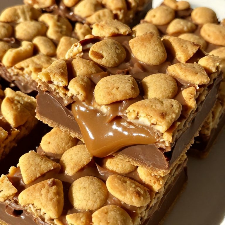Easy Twix Cookie Bars