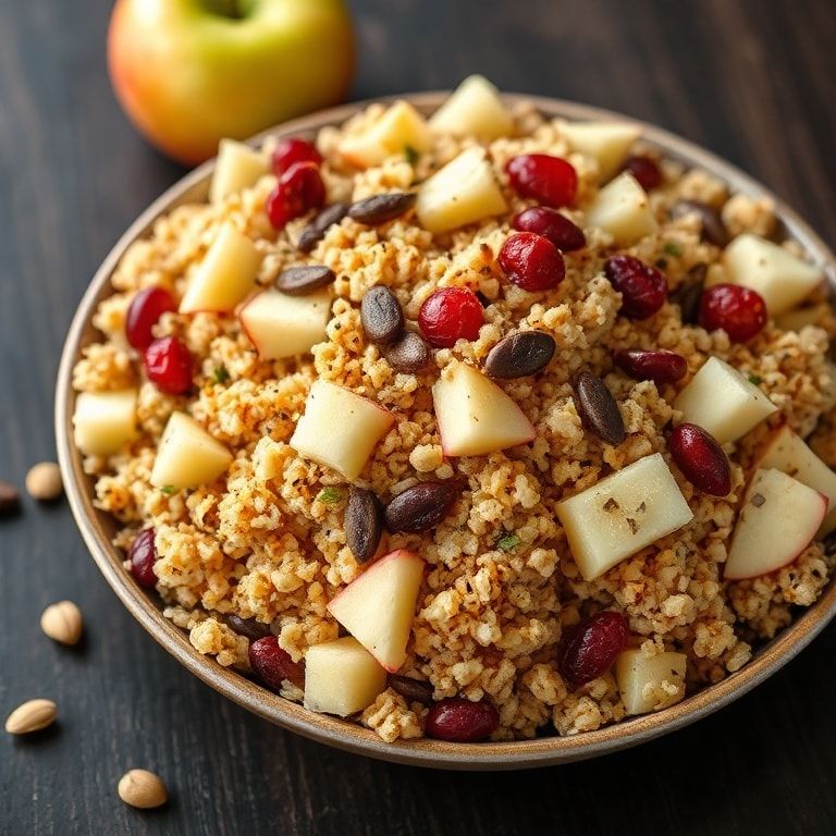 fresh fall quinoa salad