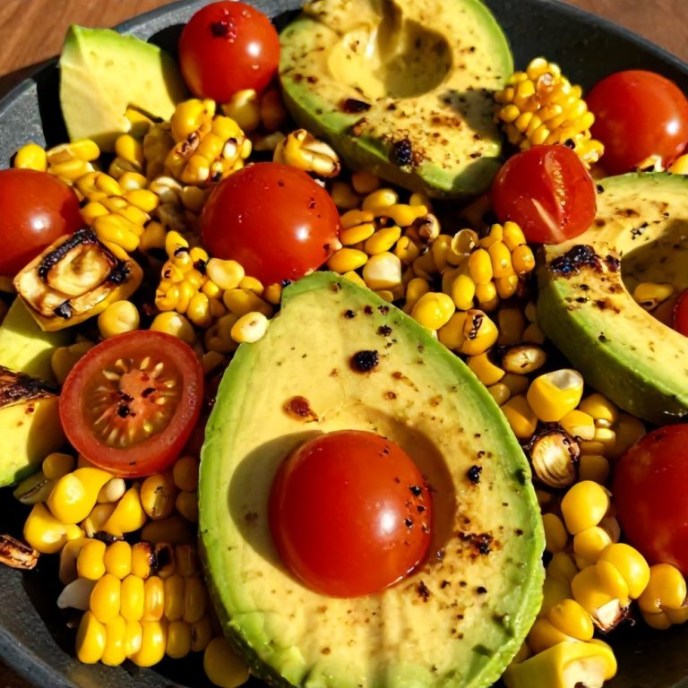 Fresh Grilled Corn Avocado Salad