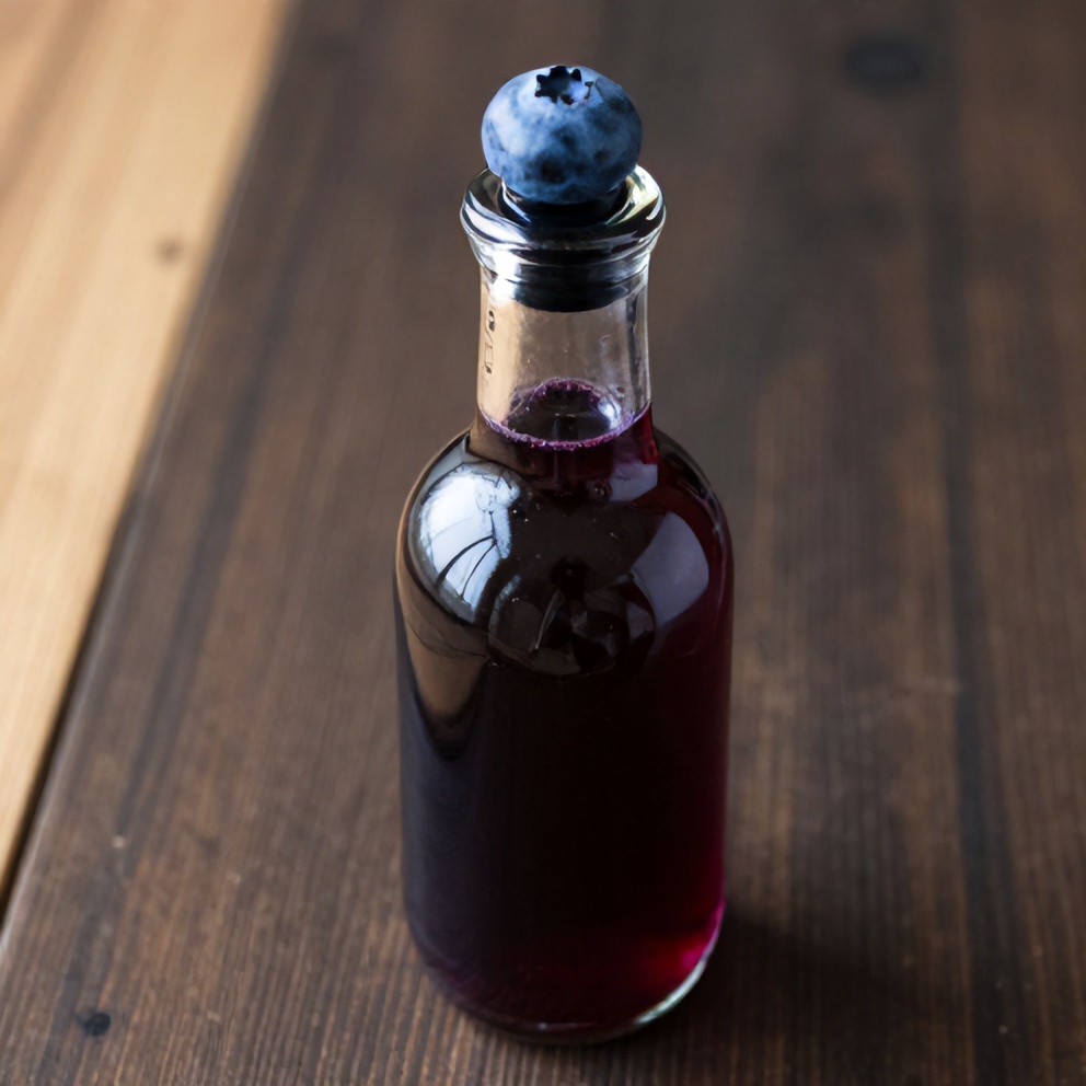 homemade sugar free blueberry syrup