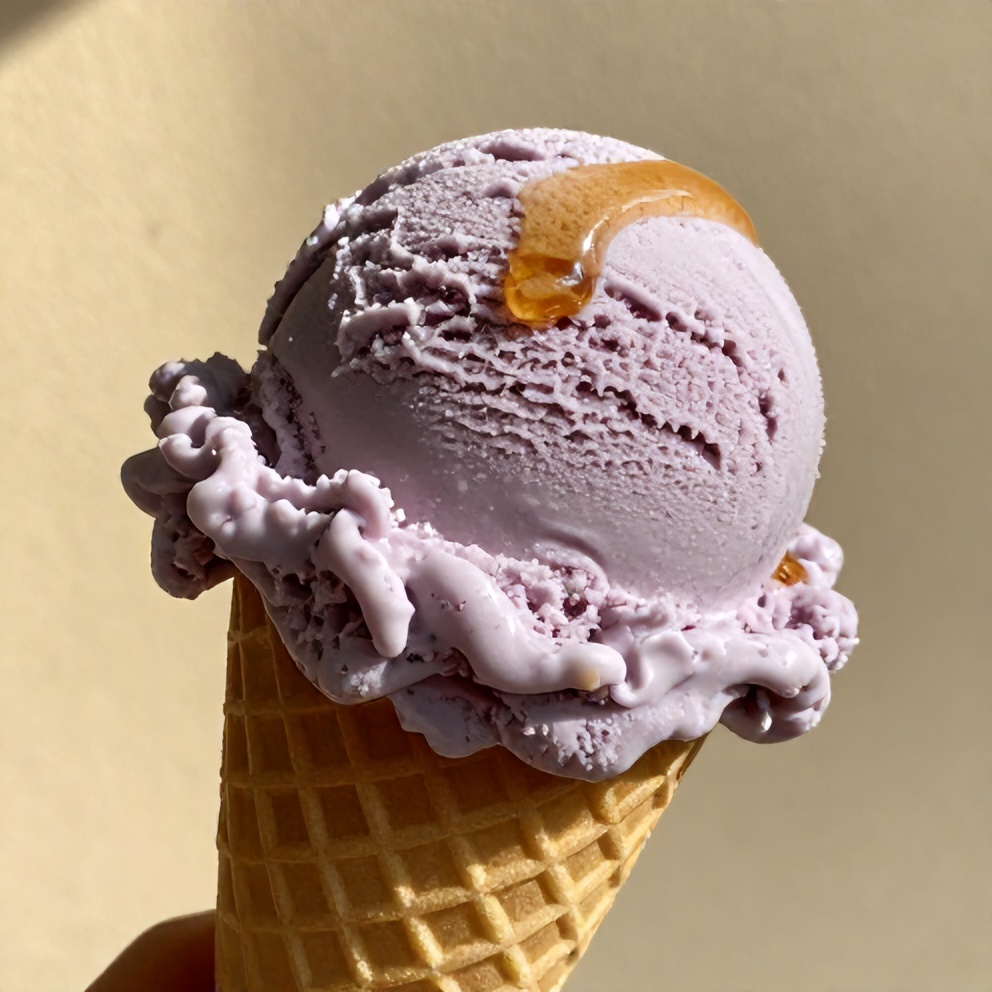 honey lavender ice cream