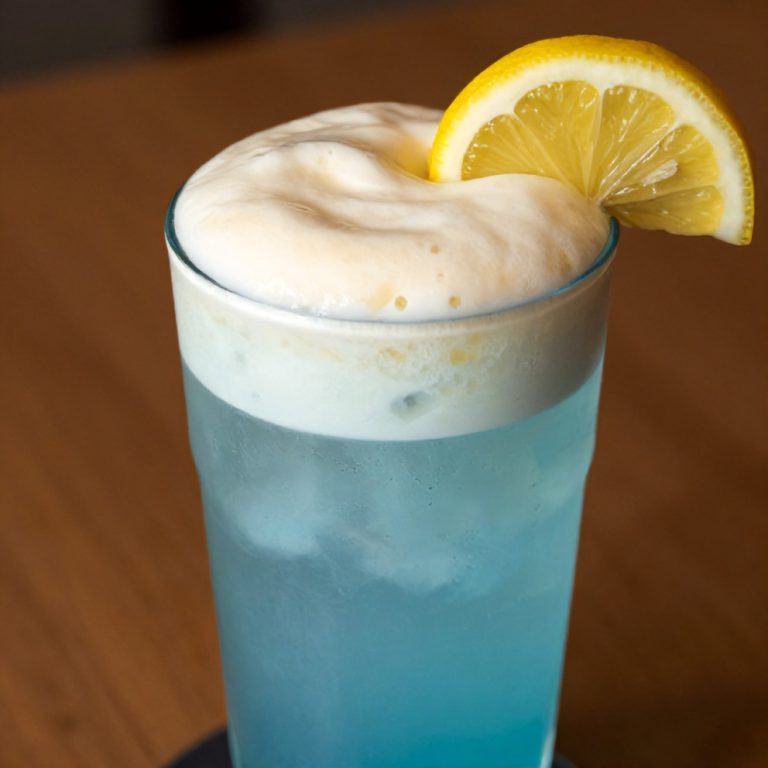 Iced Blue Tea Latte