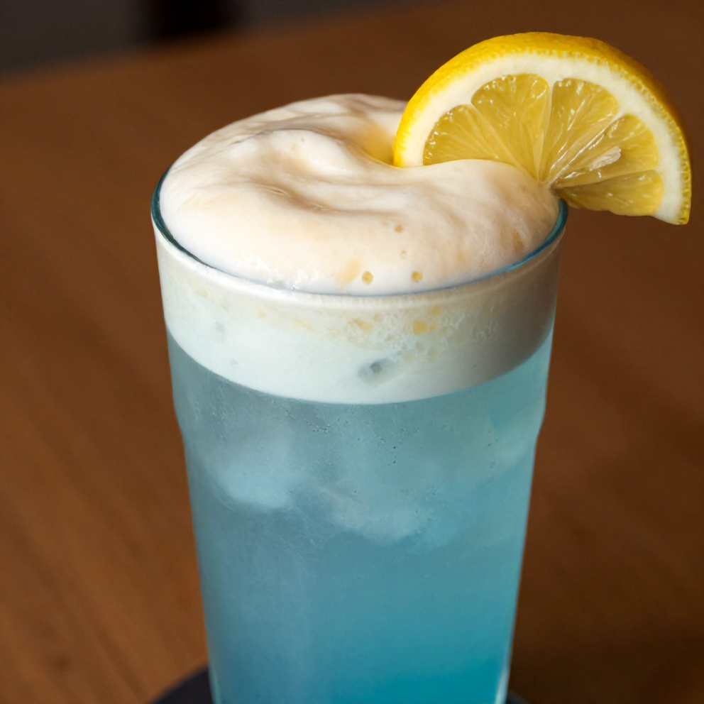 Iced Blue Tea Latte