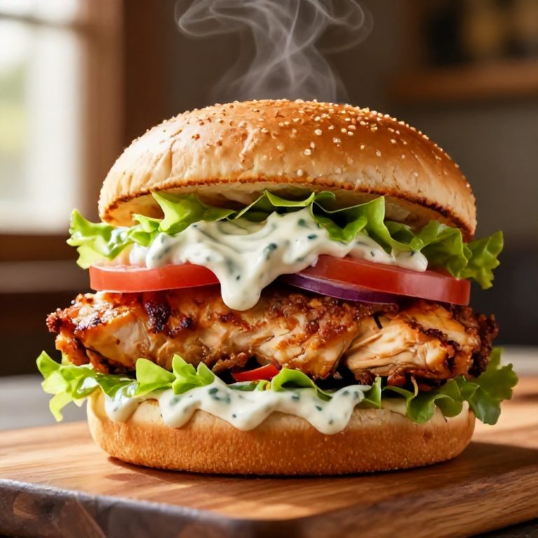 Greek Chicken Burgers