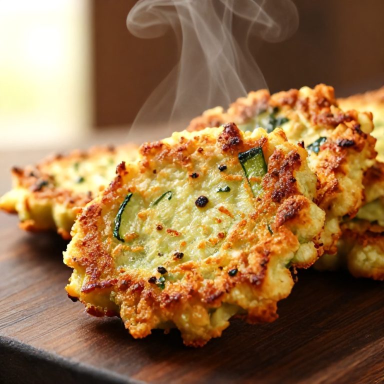 keto zucchini parmesan fritters