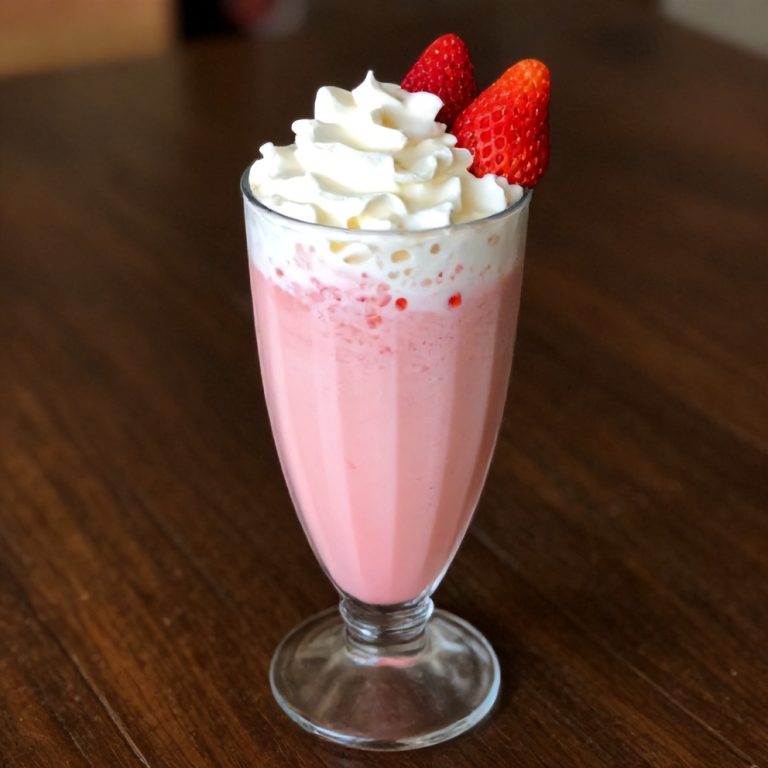 Korean Strawberry Milk