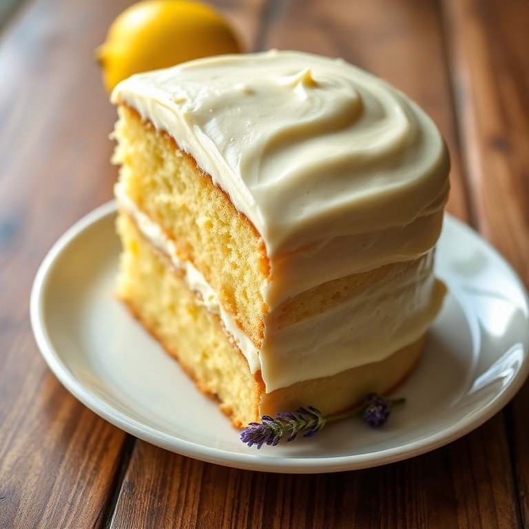 Lemon Lavender Cake