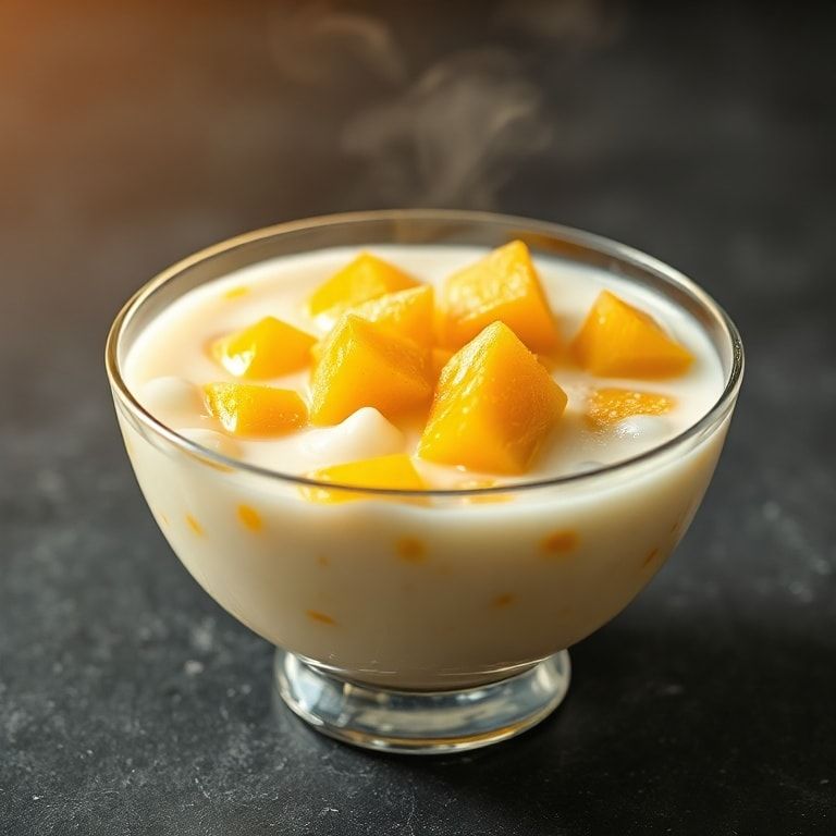 mango sago dessert recipe