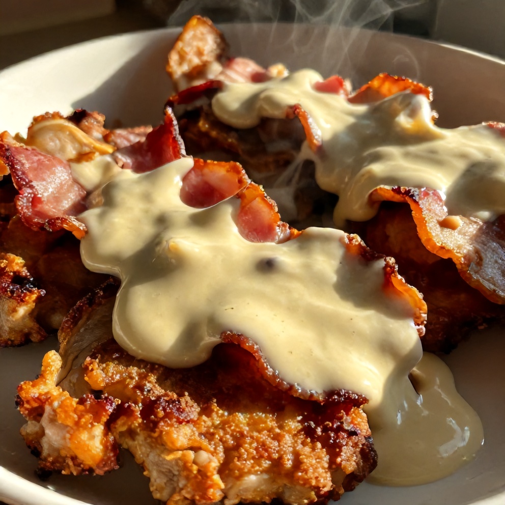 Maple Bacon Pork Chops