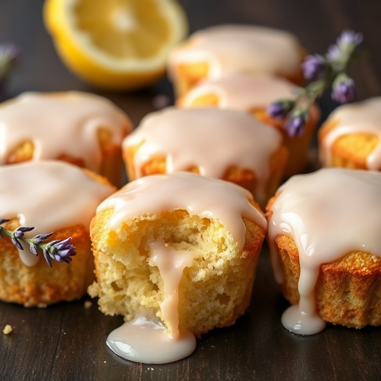 mini lemon cakes