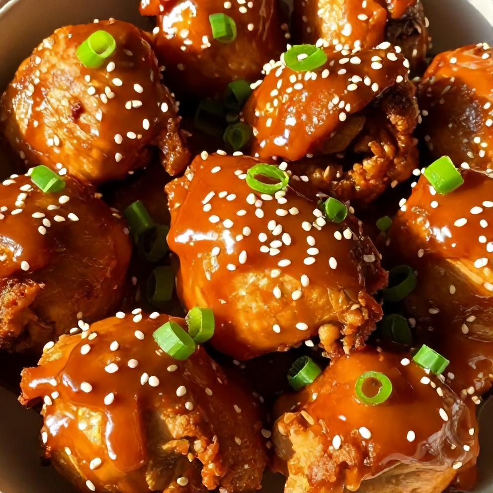 orange teriyaki turkey medallions