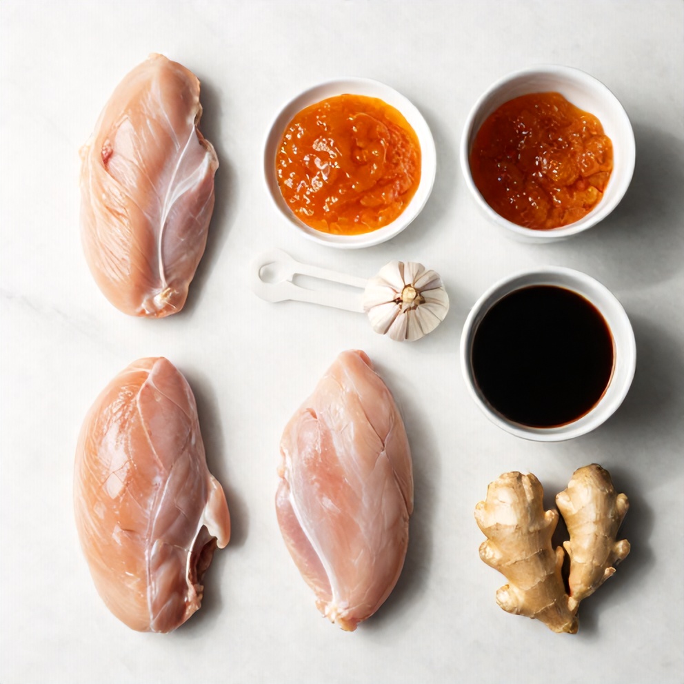 Orange Teriyaki Turkey Medallions Ingredients