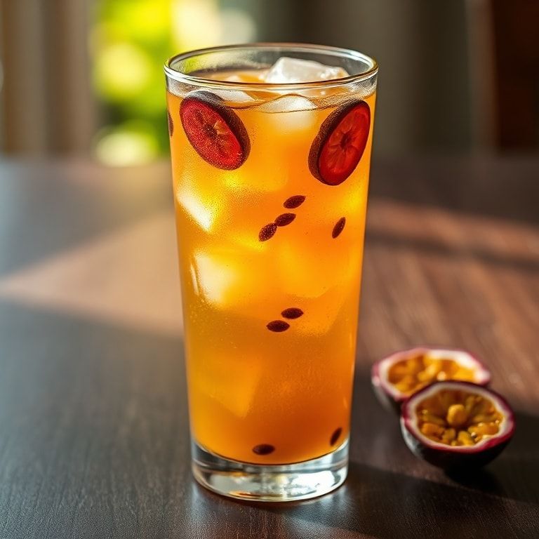 Passion Fruit Iced Tea