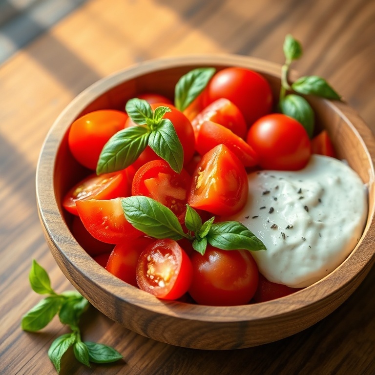 Quick Fresh Tomato Salad