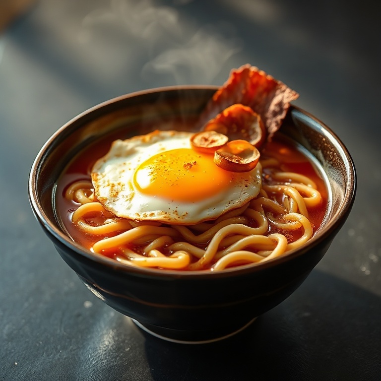 quick TikTok ramen recipe