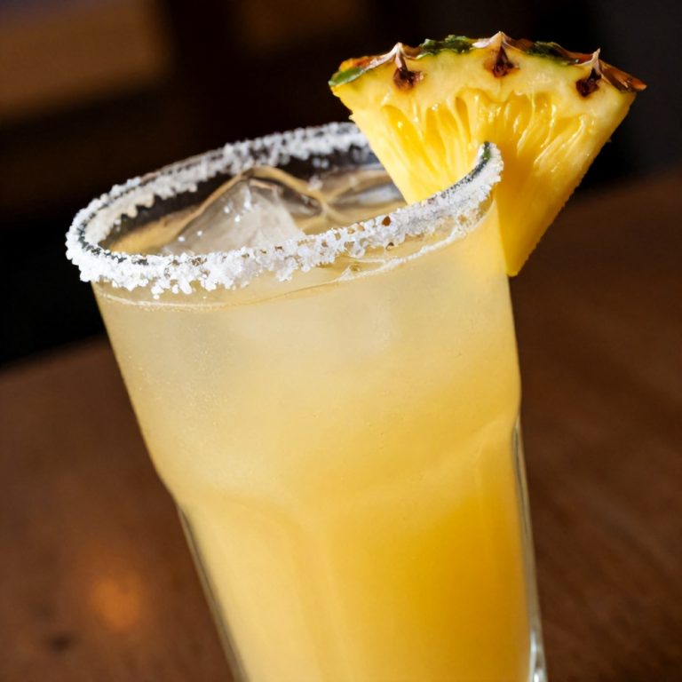 Refreshing Pineapple Margarita Mocktail