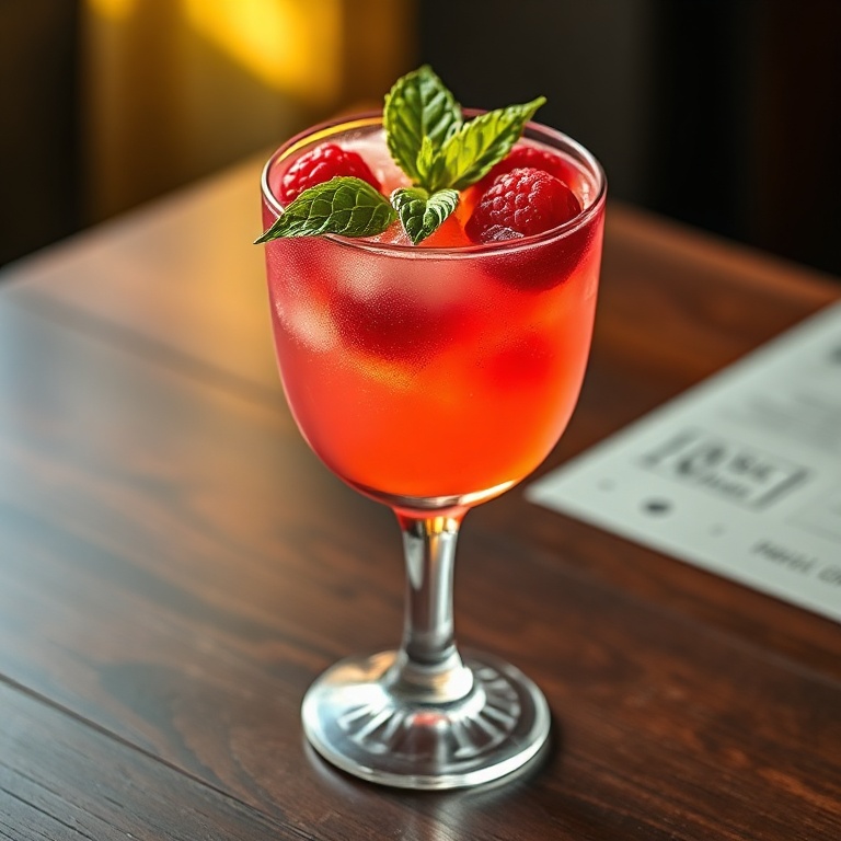 Refreshing Raspberry Passionfruit Tequila Sour