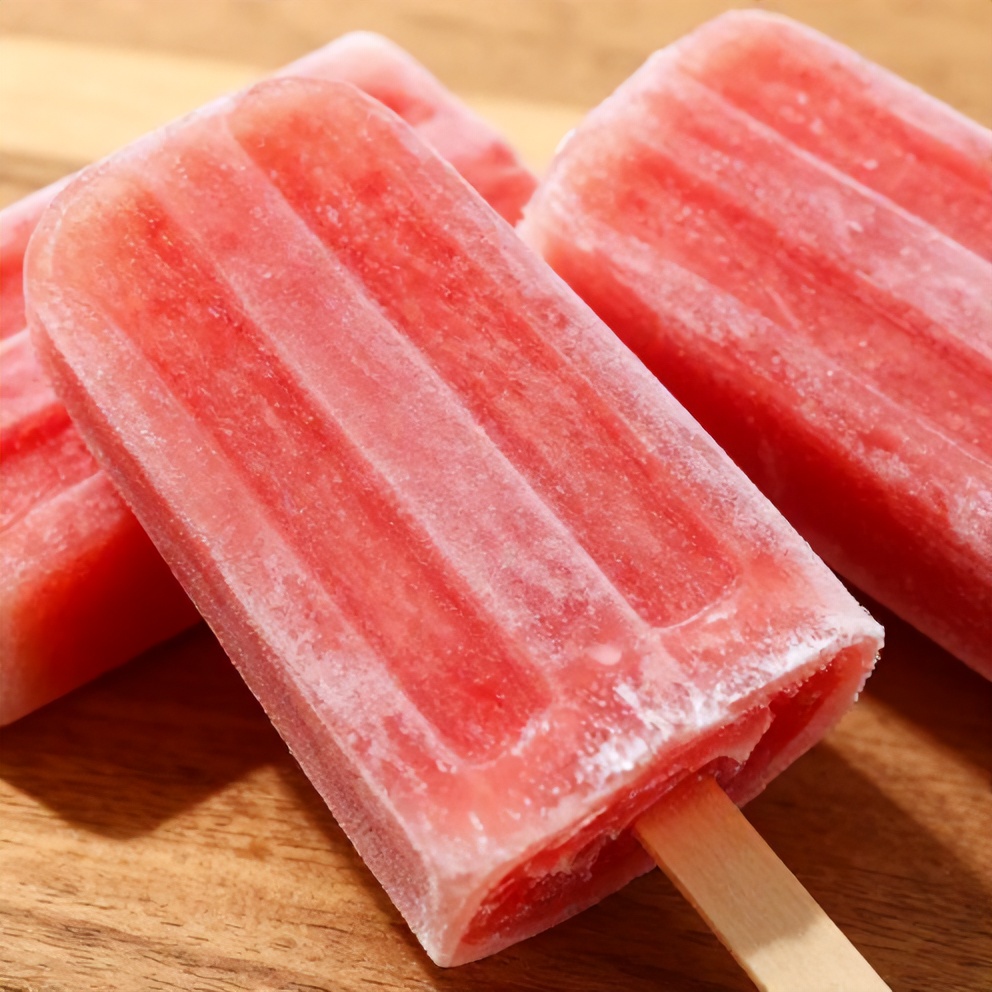 Watermelon Coconut Popsicles