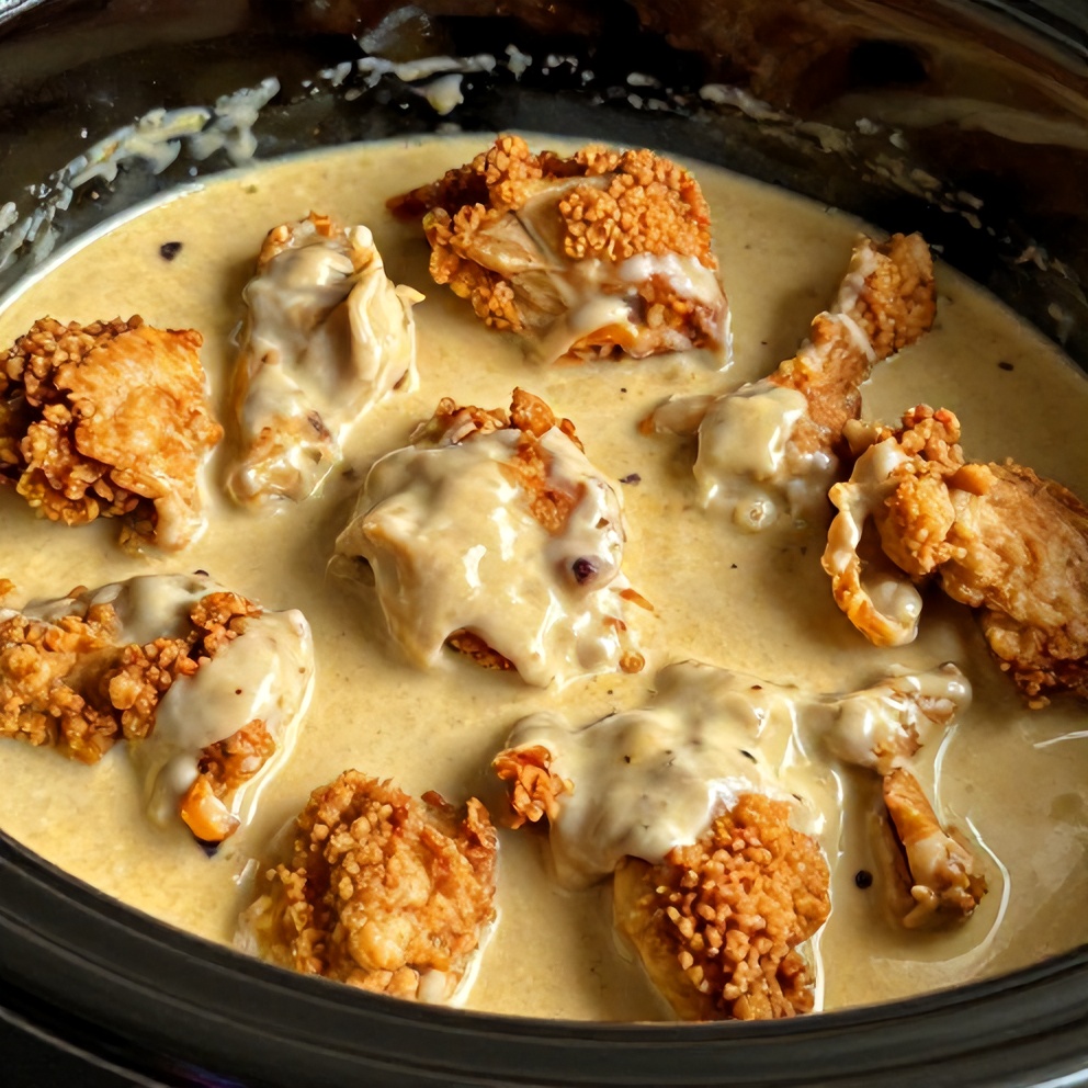 Slow Cooker Cajun Butter Chicken