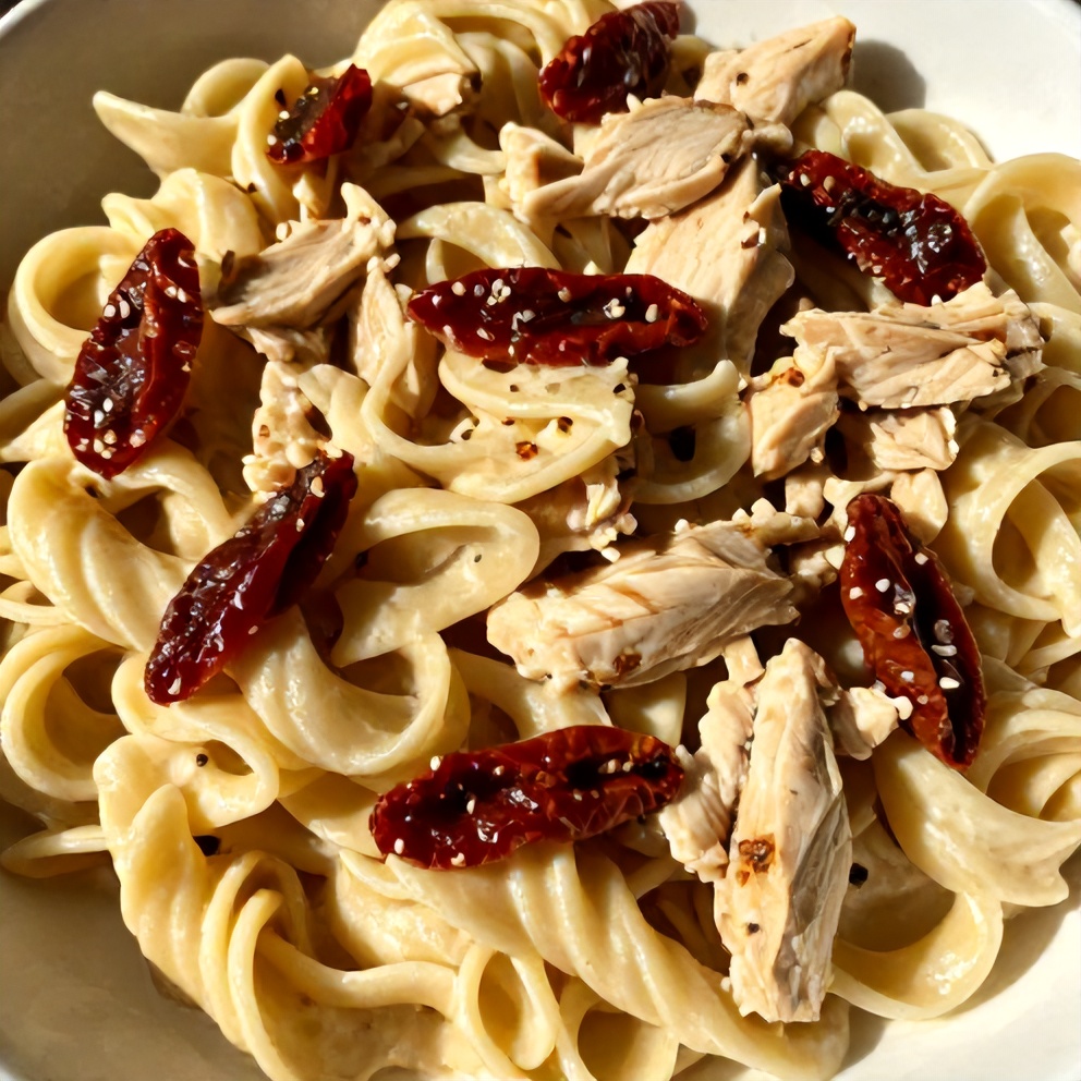 slow cooker creamy chicken pasta