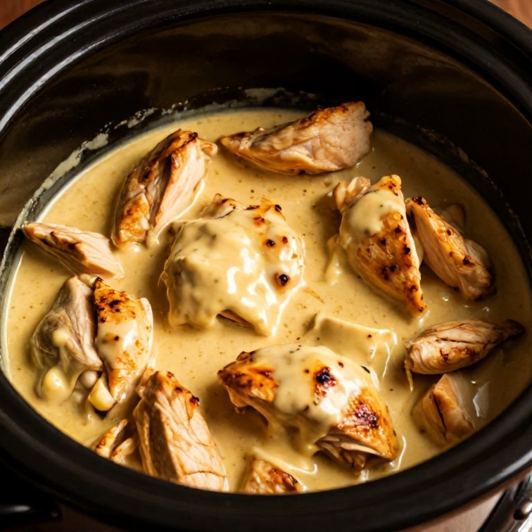 Slow Cooker Honey Mustard Chicken