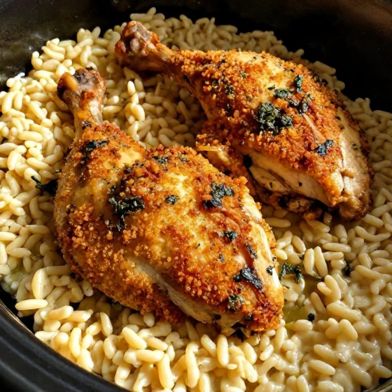 Slow Cooker Parmesan Herb Chicken