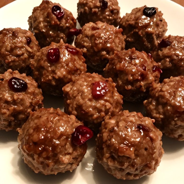 Cranberry Meatballs