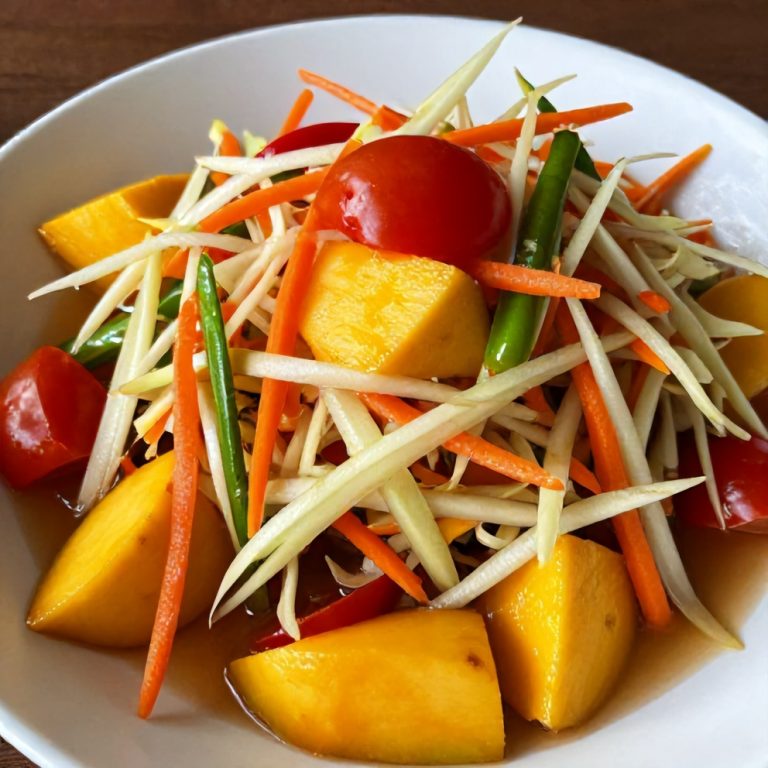 Thai Mango Green Papaya Salad