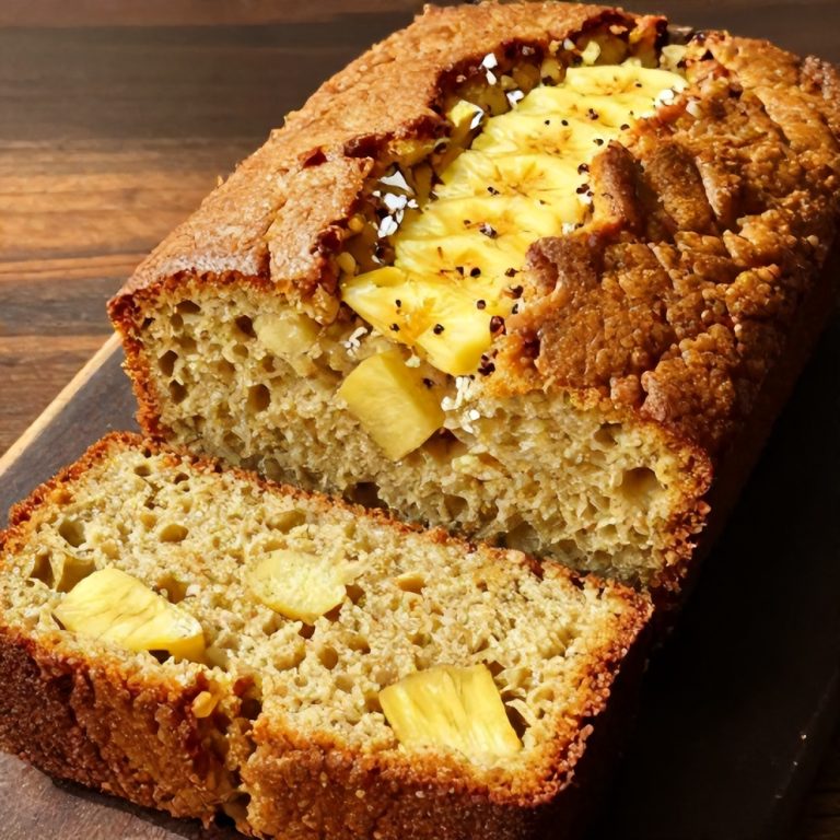 Tropical Hawaiian Banana Bread