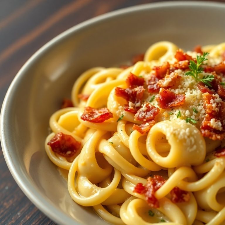 30 minute tortellini carbonara